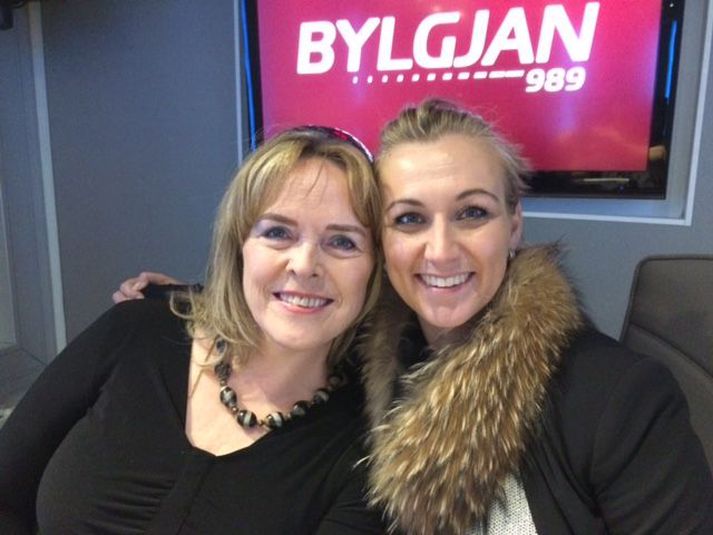 Lovísa Pálmadóttir, markaðsstjóri Bestseller, og Ragnheiður Harladsdóttir, framkvæmdarstjóri Krabbameinsfélagsins, ræddu söfnunina í Bítinu á Bylgjunni í morgun.