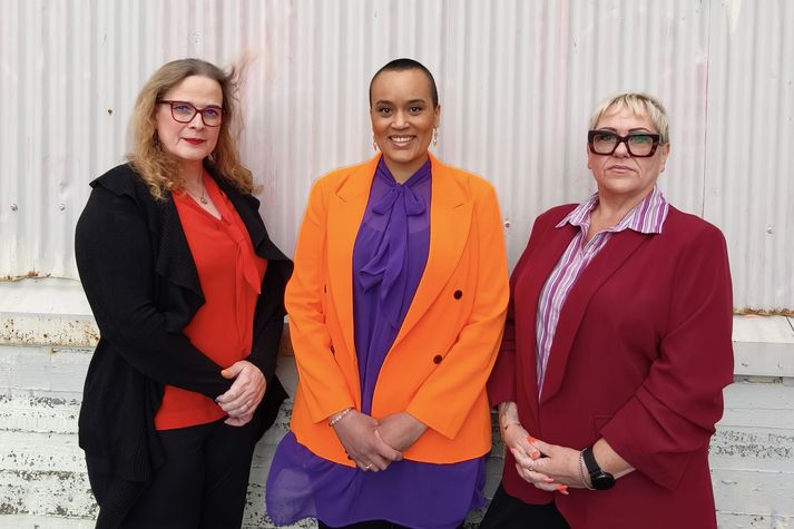 Arna Magnea, Sanna Magdalena og Ásta Dís.