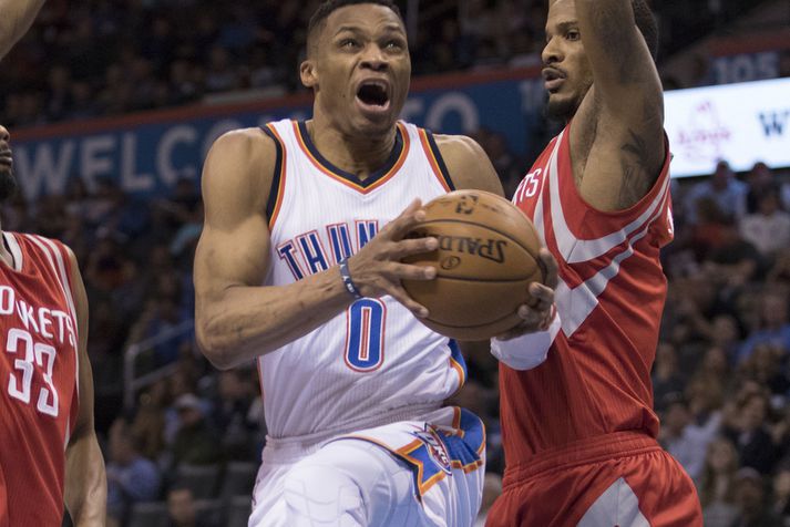 Russell Westbrook hefur farið á kostum á tímabilinu.