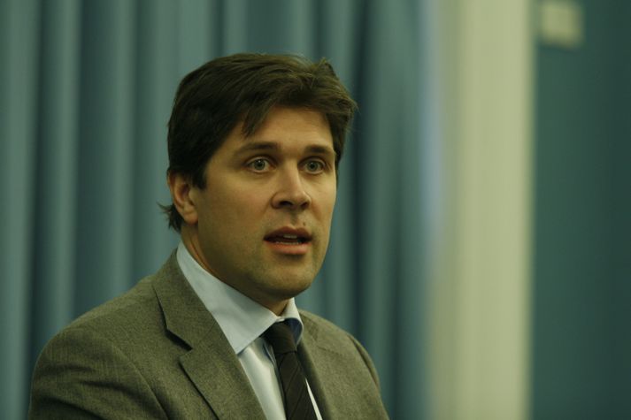 Bjarni Benediktsson gagnrýndi fyrirhugaða fyrningu aflaheimilda. Mynd/ GVA.