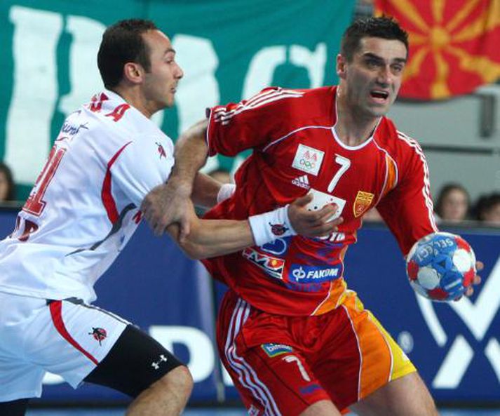 Kiril Lazarov skoraði þrettán mörk.