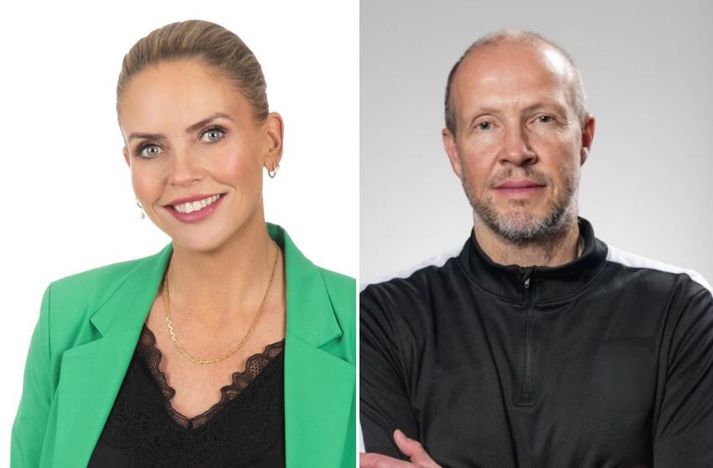 Erla María Árnadóttir og Vilhjálmur Kári Haraldsson.