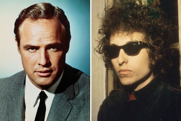 Gervigreindin veit ekki alveg hvernig hún á að tækla þá Marlon Brando og Bob Dylan.