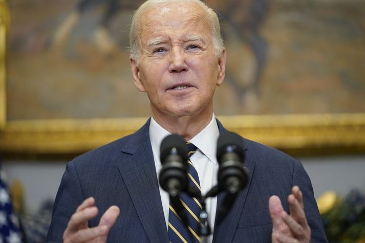 Joe Biden, forseti Bandaríkjanna.