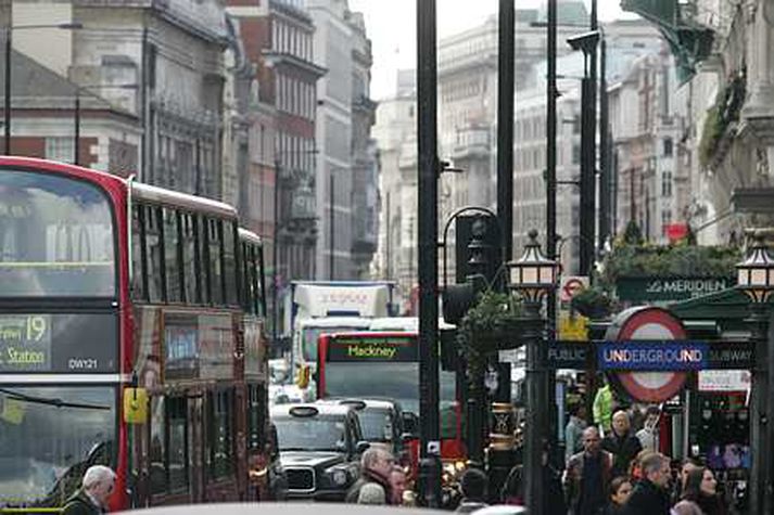 Frá Oxford stræti.