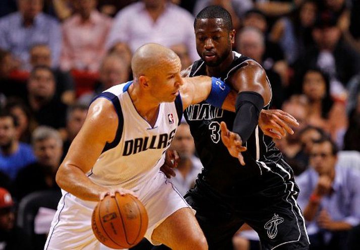 Jason Kidd hefur leikð með mörgum félögum í NBA. Þeirra á meðal eru Dallas, Phoenix Suns og nú er hann kominn til New York.