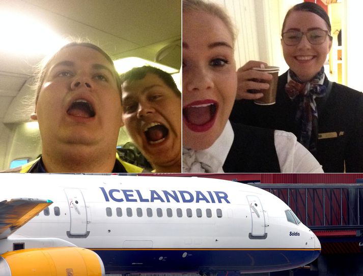 Myndatakan var ekki í samræmi við starfsreglur Icelandair.