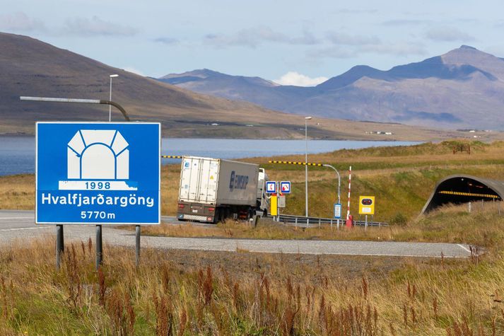 Hvalfjarðargöng eru venju samkvæmt þéttsetin á sunnudögum í júní. Myndin er úr safni.