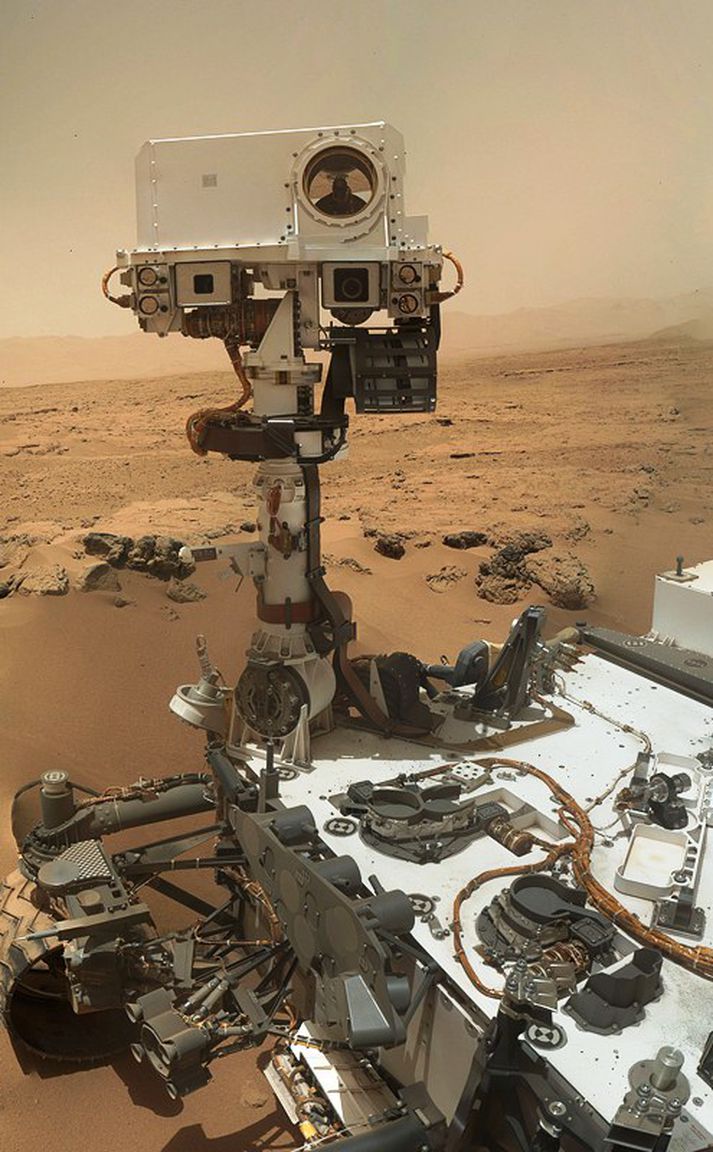 Sjálfsmynd Curiosity.