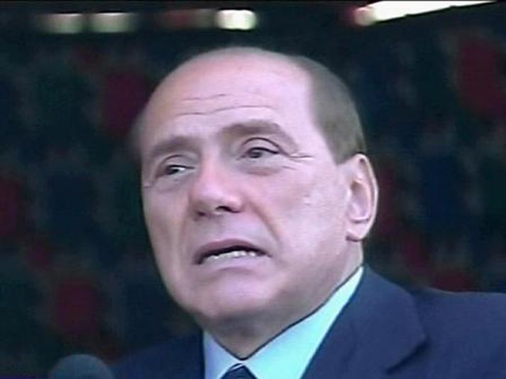 Silvio Berlusconi varð fyrir árás. Mynd/ AFP