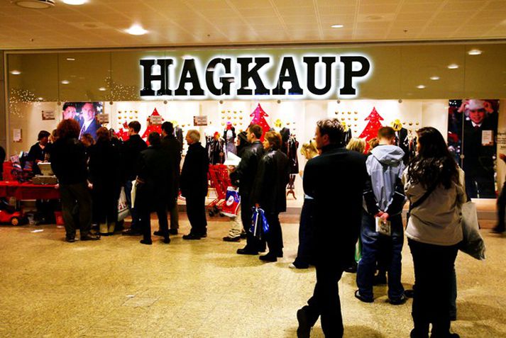 Hagkaup skorar á fjármálaráðherra. Mynd/ Hari.