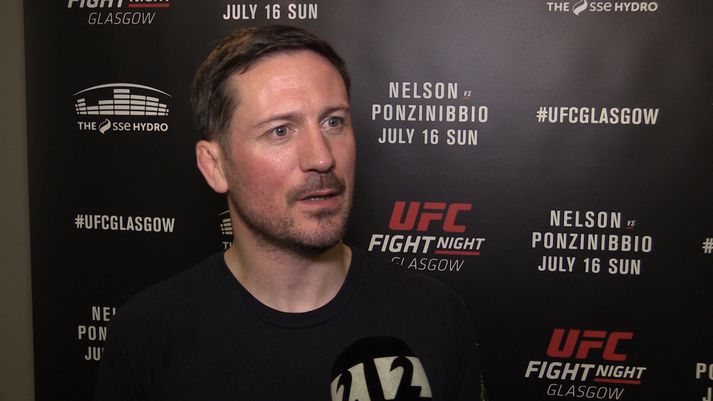 John Kavanagh, þjálfari Gunnars.