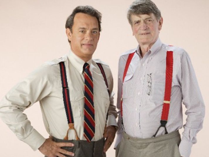 Tom Hanks og Charlie Wilson.
