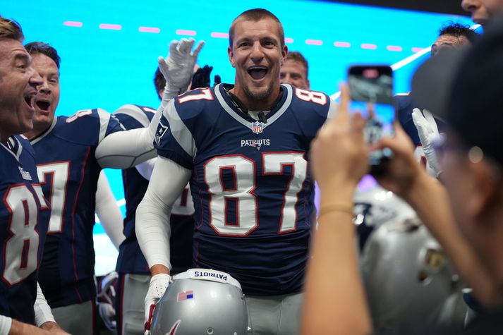 Rob Gronkowski er líflegur og skemmtilegur persónuleiki en hann var líka stórkostlegur leikmaður á sínum tíma.