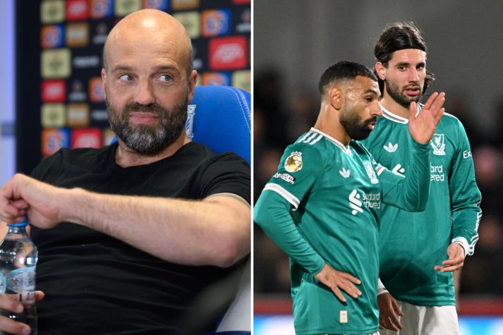 Arnar Gunnlaugsson segir varnarleik Liverpool ekki til útflutnings.