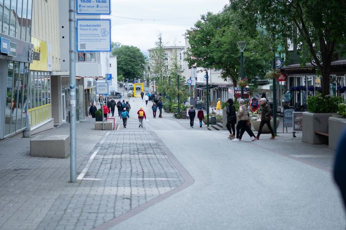 Það gæti orðið nokkuð hlýtt fyrir norðan í dag. 