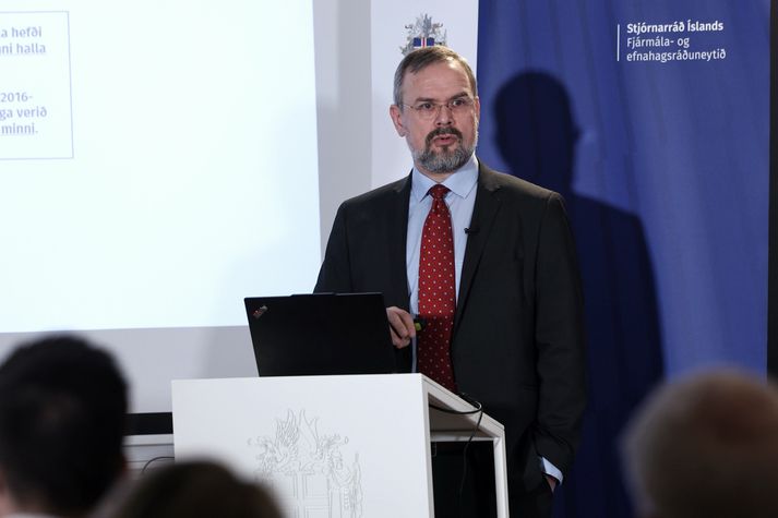 Daði Már Kristófersson, fjármála- og efnahagsráðherra, kynnti fjármálaáætlun ríkisstjórnarinnar í morgun.