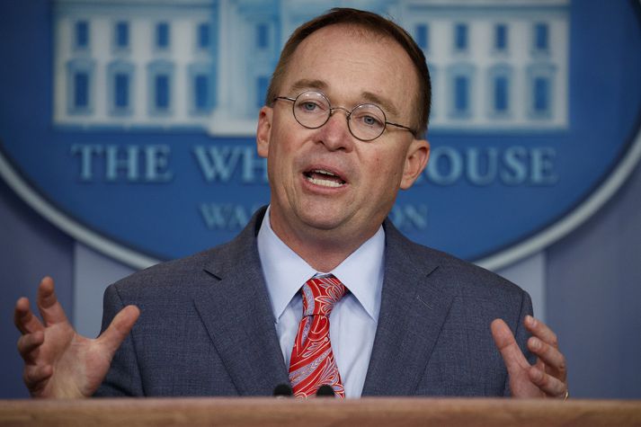 Mick Mulvaney ætlar ekki að verða við beiðni þingmanna.