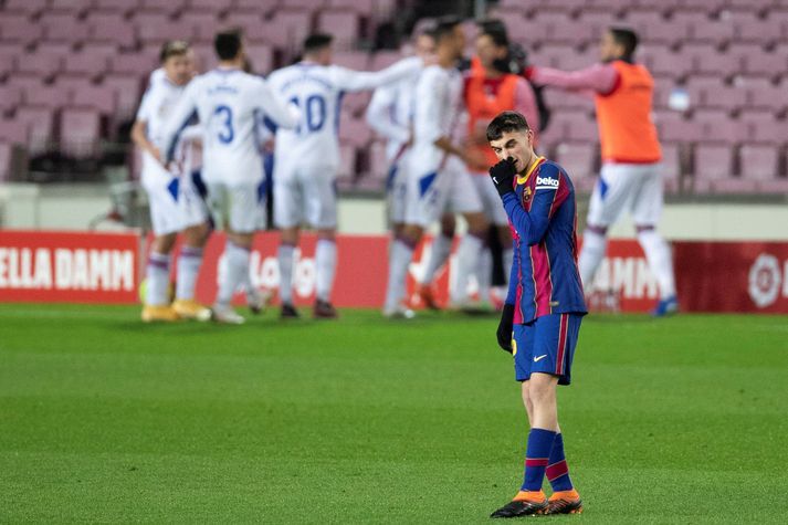 Barcelona gerði 1-1 jafntefli við Eibar í síðustu umferð spænsku úrvalsdeildarinnar.