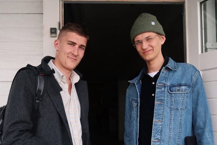 Skoðanabræður árið 2019, um það leyti sem þættirnir hófu göngu sína.