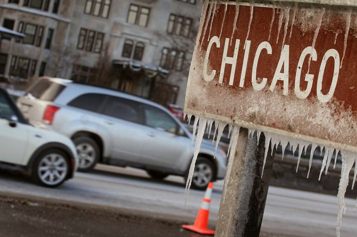 Áreitnin átti sér stað í verksmiðju Promens í Chicago.