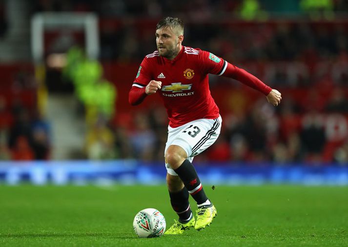 Luke Shaw var talinn einn efnilegasti varnarmaðurinn á sínum tíma en meiðsli hafa sett strik í feril hans