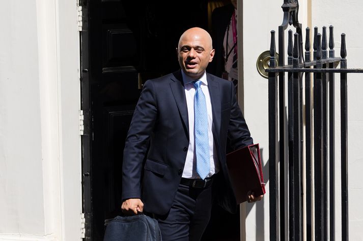 Sajid Javid, fjármálaráðherra Bretlands.