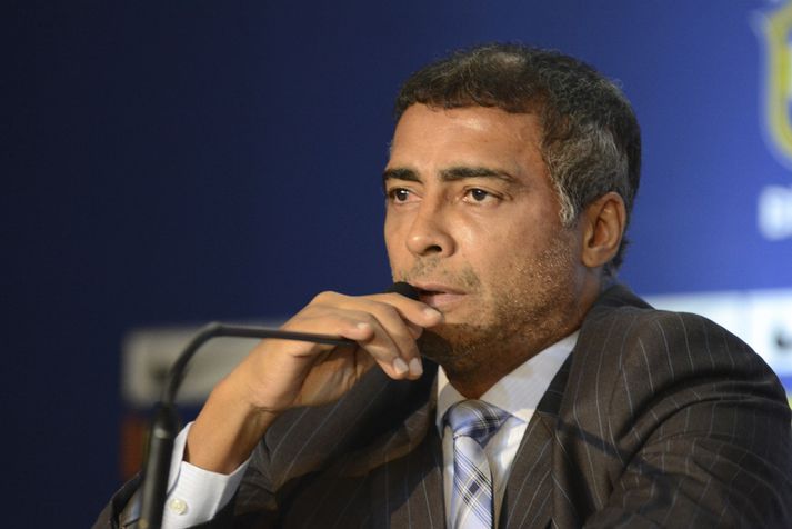 Romario starfar sem þingmaður í dag.