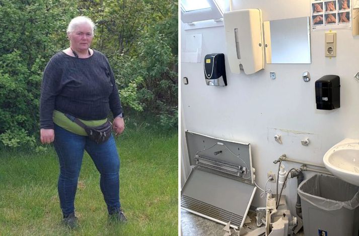 Bergrún segir aðkomuna ekki hafa verið sérstaka.