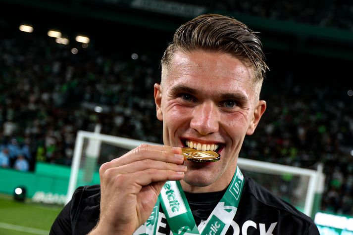 Viktor Gyokeres vann tvöfalt með Sporting CP á nýloknu tímabili en er nú kominn í sumarfrí eftir að hann yfirgaf sænska landsliðshópinn.