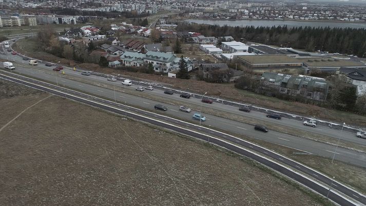 Bústaðavegur. Myndin er úr safni.