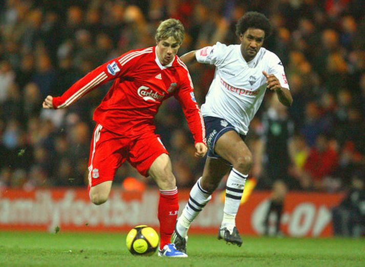 Fernando Torres í bikarleiknum um síðustu helgi.