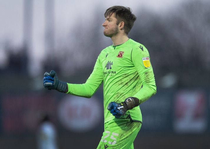 Jökull og félagar unnu sterkt lið Sheffield Wednesday í dag.