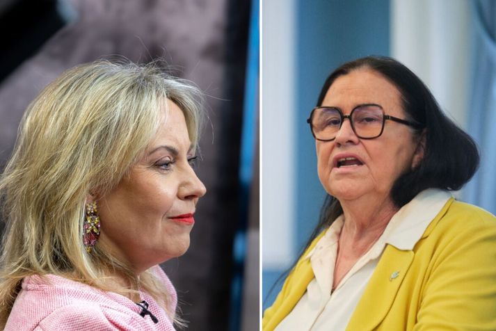 Sigríður Á Andersen spurði Ingu Sæland út í tvö atriði sem varða embættisfærslur félagsmálaráðherra en fékk ef til vill ekki þau svör sem hún hafði búist við.