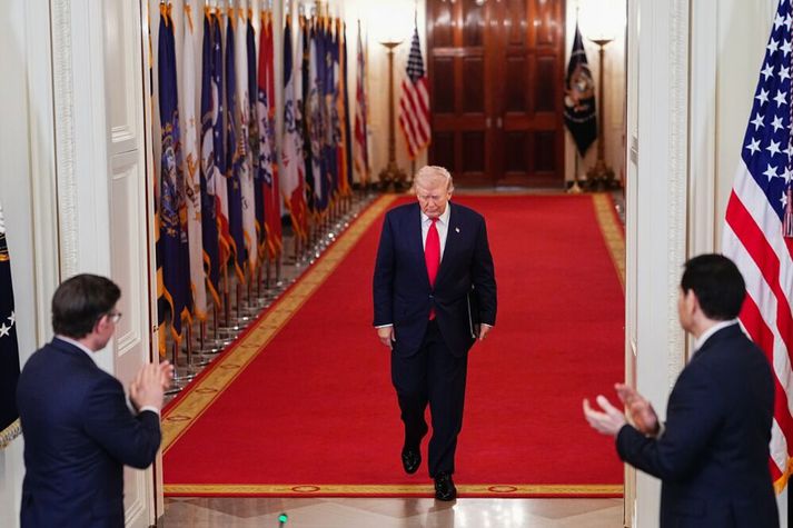 Forsetinn fór um víðan völl í viðtali við CNN. 