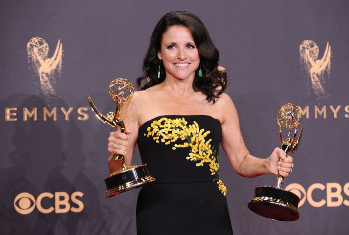 Frá Emmy verðlaununum þann 17. september þar sem Julia Louis-Dreyfus hlaut tvenn verðlaun.