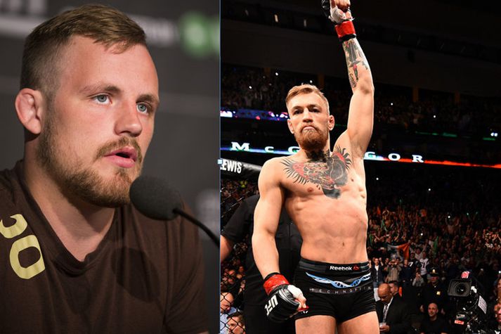 Gunnar Nelson og Conor McGregor.