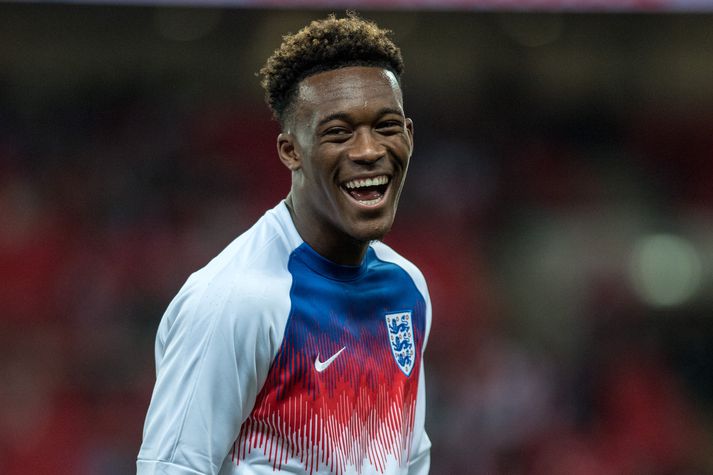 Callum Hudson-Odoi var glaður.