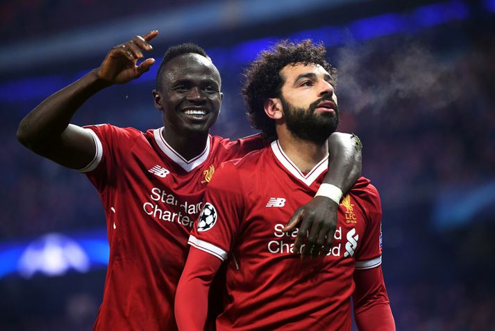 Mohamed Salah og Sadio Mane urðu báðir markakóngar ensku úrvalsdeildarinnar.