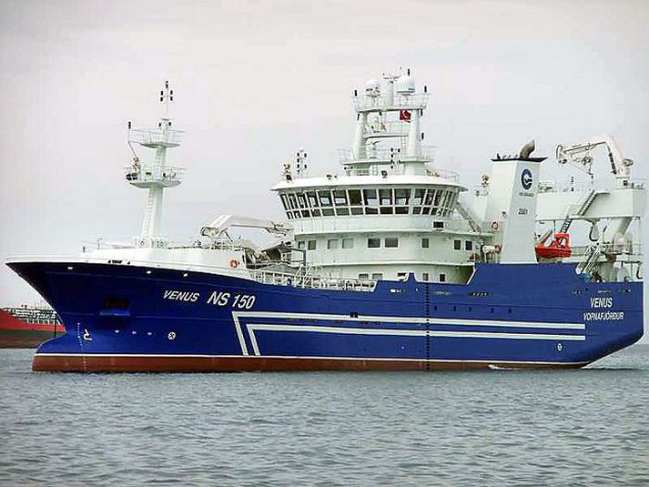Venus NS kemur fyrst til landsins af fimm nýjum skipum HB Granda.