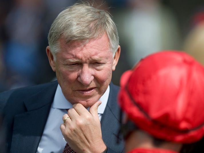 Sir Alex Ferguson, stjóri Manchester United.