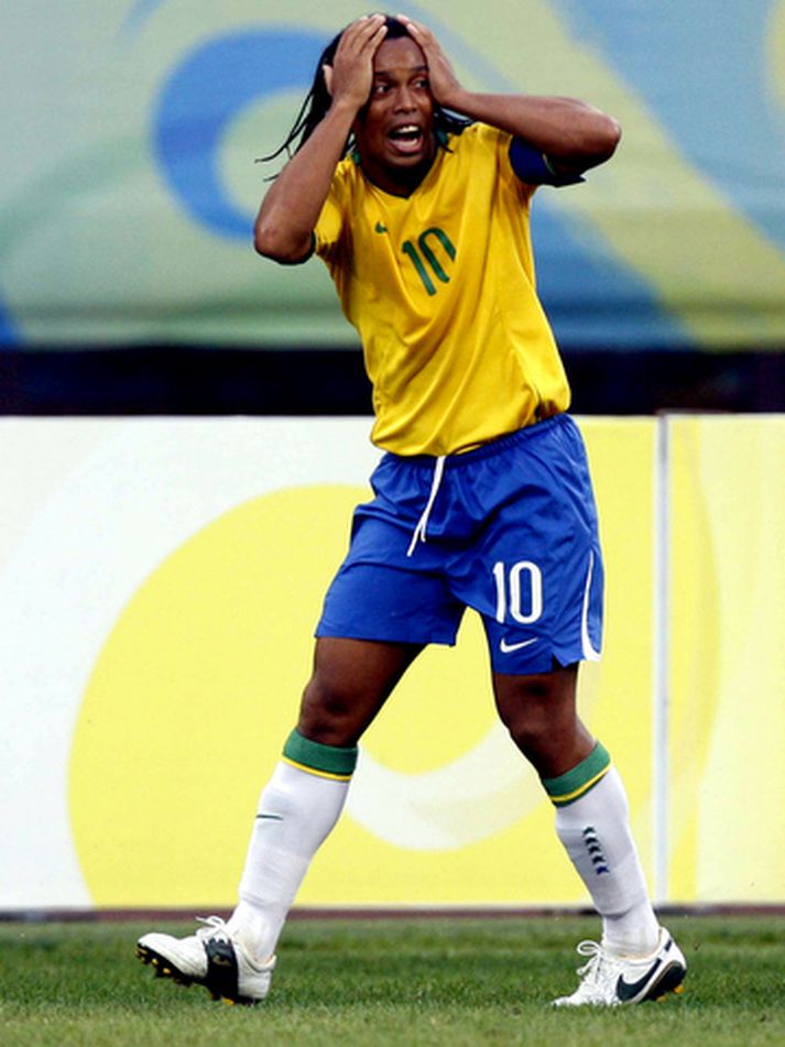 Ronaldinho var örugglega ekki ánægður með að heyra fréttirnar.