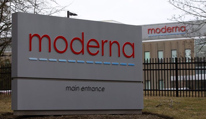 Biotech firm Moderna in Norwood Massachusetts