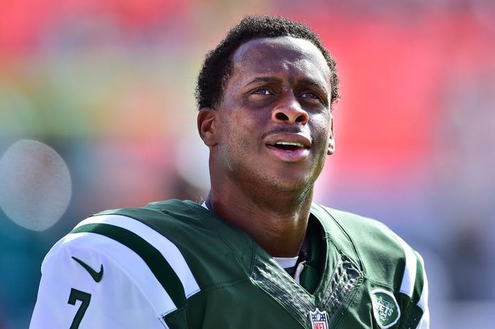 Geno Smith er núna á sjúkrahúsi.