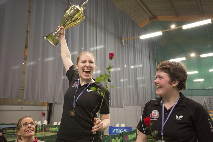 Guðrún G. Björnsdóttir vann Íslandsmeistaratitilinn í fimmta sinn.