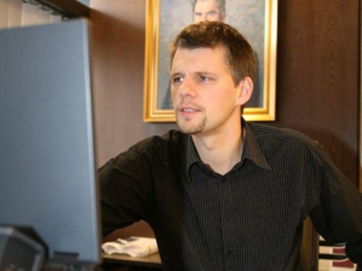 Grímur Atlason sveitarstjóri. Mynd/ Halldór.