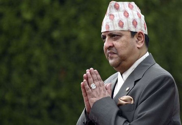 Gyanendra, fyrrum konungur Nepal.