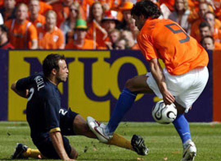 Manchester United vill fá sitt fyrir Nistelrooy