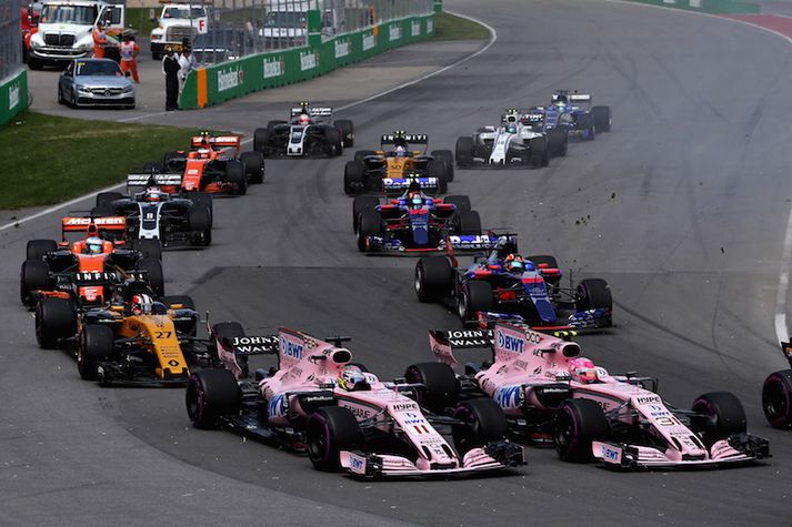 Force India liðið hefur sýnt mikinn stöðugleika á árinu.
