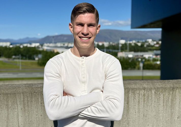 Hrannar Snær er mættur í Víkina og verður þar næstu fjögur árin rúmlega. 
